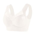 thumbnail image 4 of WCJM White Women's Non Underwire Lace Vest Underwear Thin Side Adjusting Bra, 4 of 4