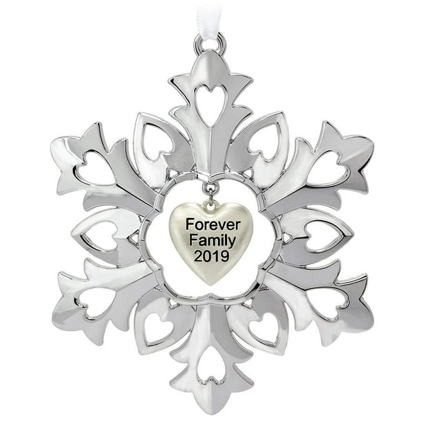 Hallmark Keepsake Christmas 2019 Year Dated Forever Family Snowflake