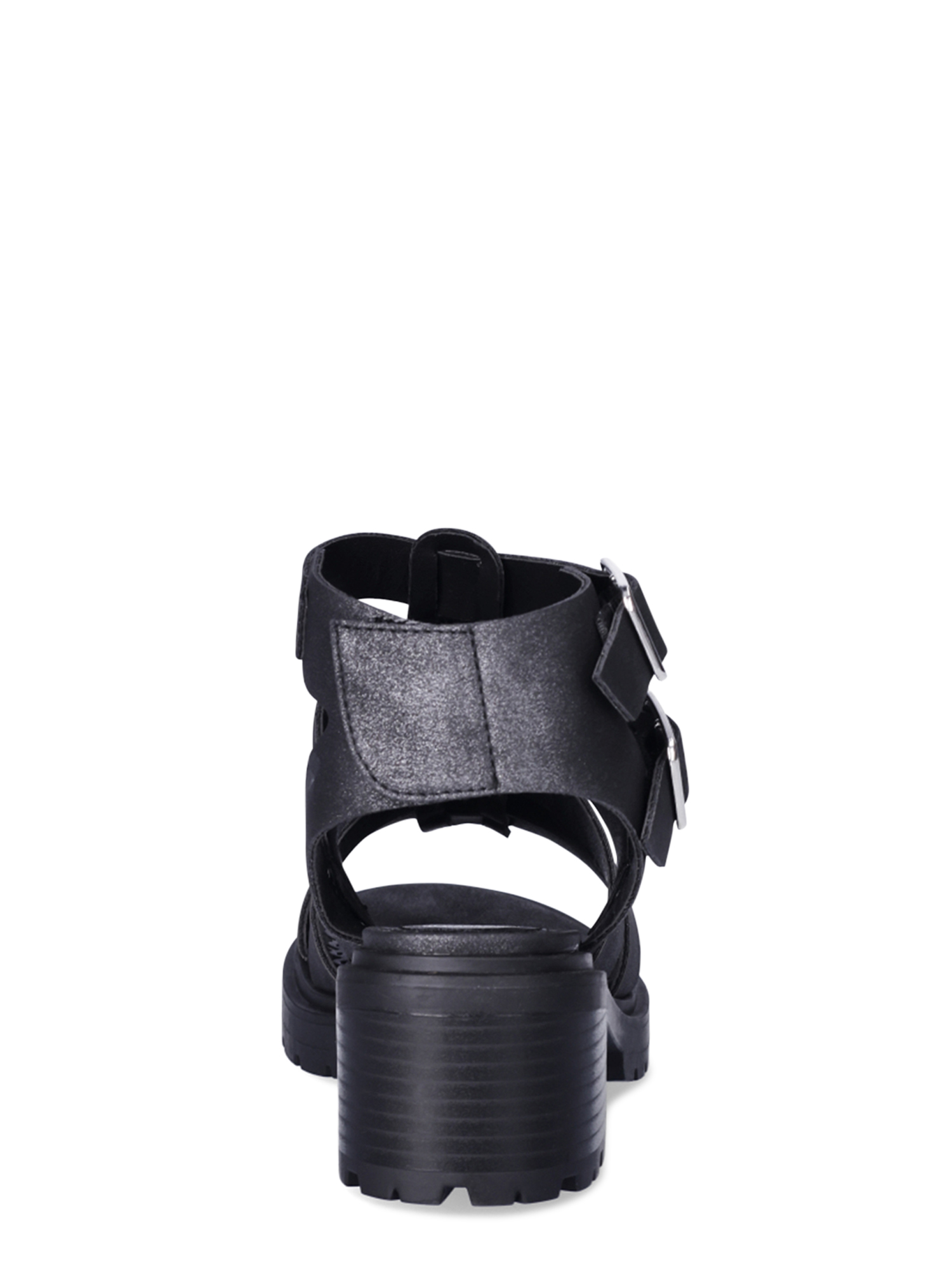 Wonder Nation Little & Big Girl Block Heel Sandal