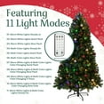 thumbnail image 2 of Elf Stor 6ft Prelit Christmas Tree with 250 LED Lights and Metal Stand, 2 of 7