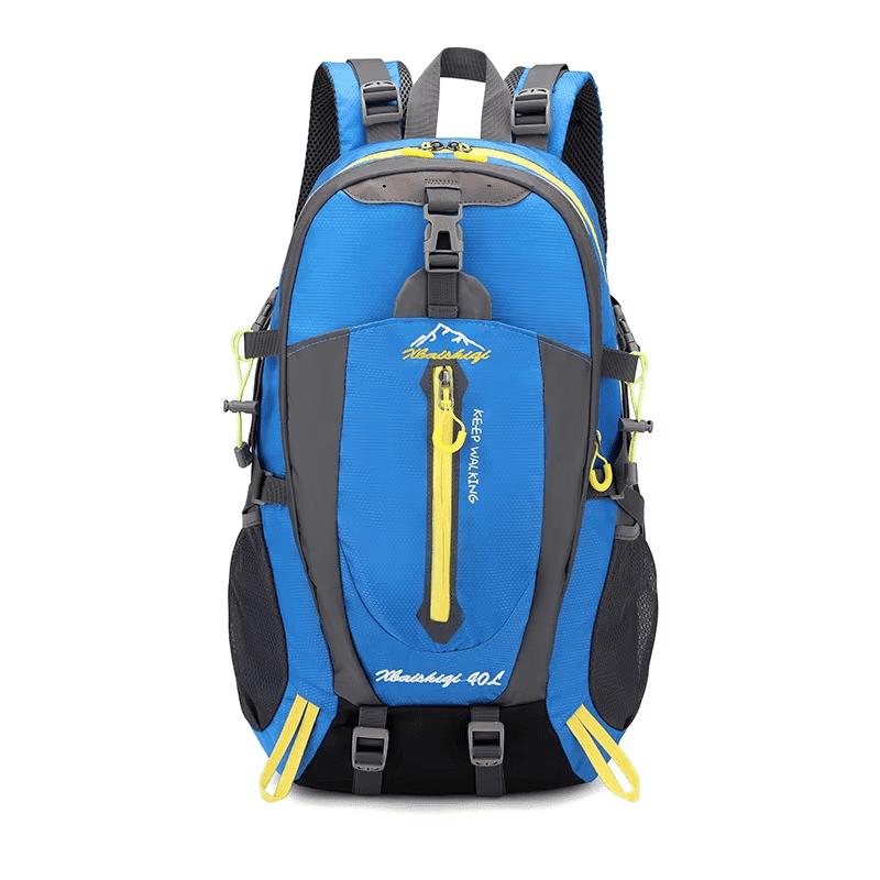 Blue Hiking Backpack - Large Trail Pack Amazon.com: 70L Large Camping Hiking Backpack , Lightweight  main image 4