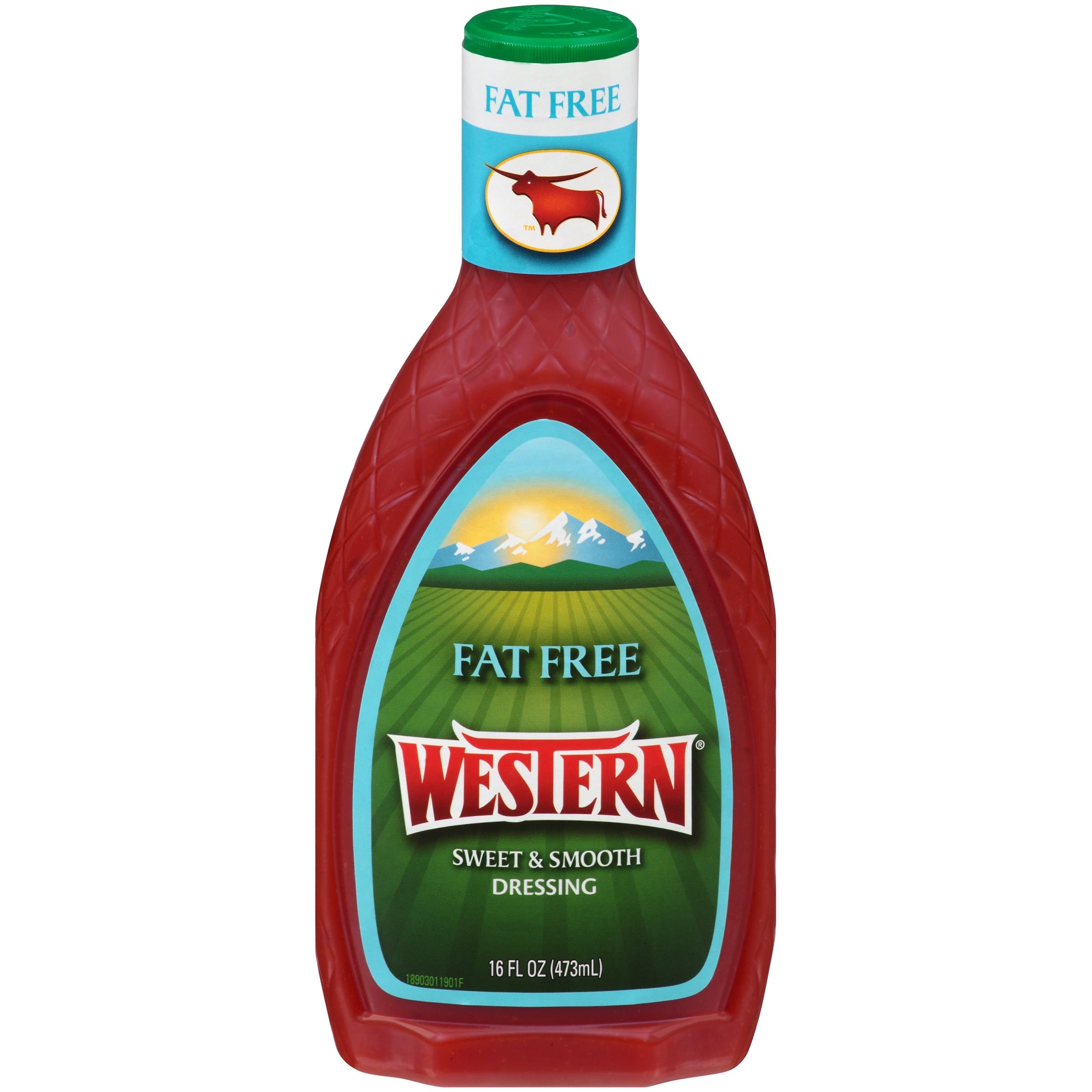 Western Fat Free Dressing 16 fl. oz. Plastic Bottle