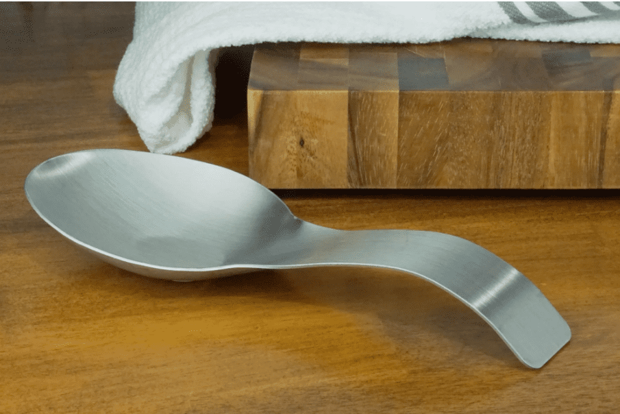 Mainstays Stainless Steel Kitchen Spoon Rest, Stove Top Utensil Holder for Cooking Spoons, Ladles and Spatulas