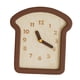 thumbnail image 4 of Reloj de pared de madera con forma de pan, bonito y creativo, de 9 x 9,8 pulgadas, silencioso, regalo de inauguración de la casa, fácil de instalar, 4 of 9