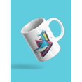 thumbnail image 3 of Geometric Whale Tattoo Design Mug  -Image by Shutterstock,, 3 of 4