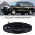 thumbnail image 4 of Poignée de Porte Extérieure Noire Prise Confortable Résistante à l'Abrasion Poignée de Porte Extérieure pour Santa Fe 2001-2006 Extérieur Automobile, 4 of 7