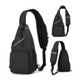 thumbnail image 2 of ibiyuan Anti-Theft Crossbody Sling Bag Adjustable Guitar Strap Outdoor Sling Body Bag, Crossbody Chest Purse Multi-Pocket Travel Single Shoulder Daypack, 2 of 4