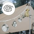 thumbnail image 4 of Cordón para acampar Accesorios para acampar Equipo para colgar Cordón para tender la ropa blanco, 4 of 9