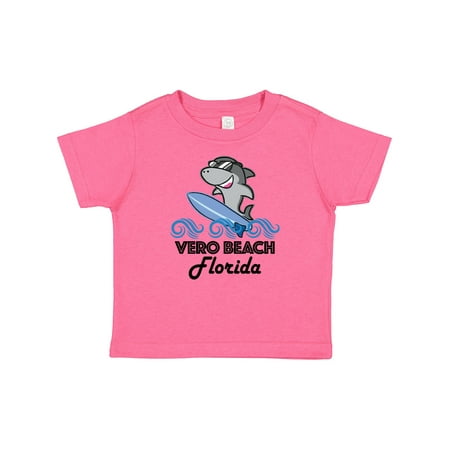 

Inktastic Vero Beach Florida Vacation Funny Shark Gift Baby Boy or Baby Girl T-Shirt