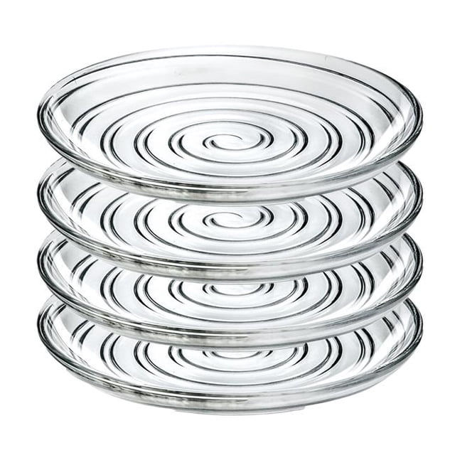 Lorren Home Trends DO Collection 7'' 4 Piece Fruit & Salad Plates