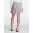 thumbnail image 4 of Avia Women's Pique Knit Pleated Bubble Hem Skort, Sizes XS-XXXL, 4 of 7