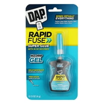 DAP RapidFuse 0.13 oz Clear Super Glue Gel Control Applicator