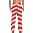 thumbnail image 2 of Top-kevin Multi- Xmas Striped Pajama Pants for Men PJs Bottoms Sleep Lounge Pants with Pockets, 2 of 12