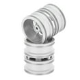 thumbnail image 2 of Piezas de accesorios de cubo de rueda trasera doble de coche de juguete de metal aptas para coche WPL 1/16 B14 B24 B16 B36 RC Plata, 2 of 8