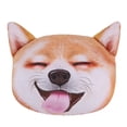 thumbnail image 2 of 3D Animal Car Headrest Neck Pillow and Seat Belt Cover Set for Comfortable Travel Cute Husky Dog Design Universal Fit Premium Interior Accessory, 2 of 3