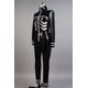 thumbnail image 5 of Anime Tokyo Cos Ghoul Kaneki Ken mono de cuero PU negro uniforme de batalla disfraz de Cosplay para hombres adultos disfraz de Halloween, 5 of 5
