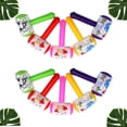 thumbnail image 3 of 10pcs Squeaky Hammer Inflatable Cartoon Hammer with Sound Bell Clown Handle Hammer Funny Toys for Toddler Kids (Random Color), 3 of 8
