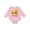 AD-Pink, variant on Inktastic 1st Birthday Construction Truck Cement Mixer Baby Fleece Bodysuit