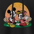 thumbnail image 3 of Disney - Mickey & Friends - Mickey & Minnie Enjoy the Sunset - Juniors Cropped Pullover Hoodie, 3 of 5