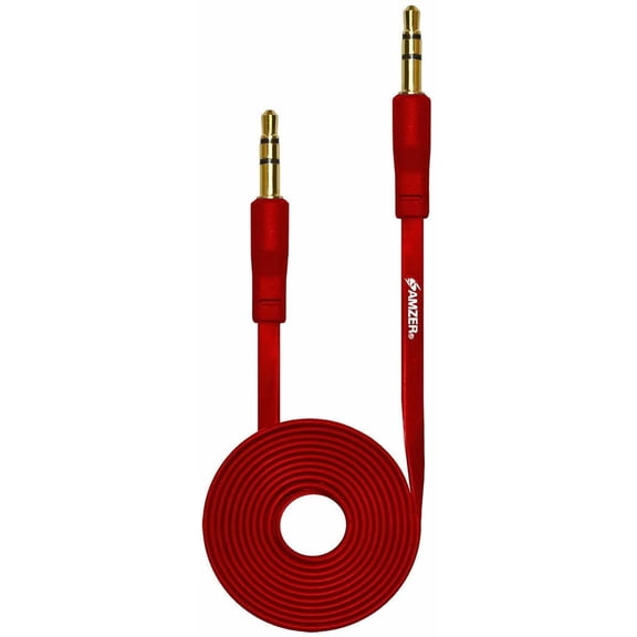 Amzer 3.5mm Auxiliary Audio Cable - 3ft