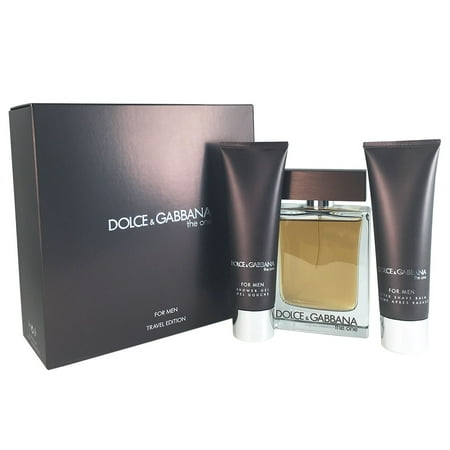 Dolce & Gabbana The One for Men 3 pièces Voyage Set 3,3 oz Eau de Toilette Vaporisateur