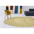 thumbnail image 5 of Tufted carpet 5x7, Oval rugs, Mustard Yellow Carpet, for Bed, Living room., 5 of 6