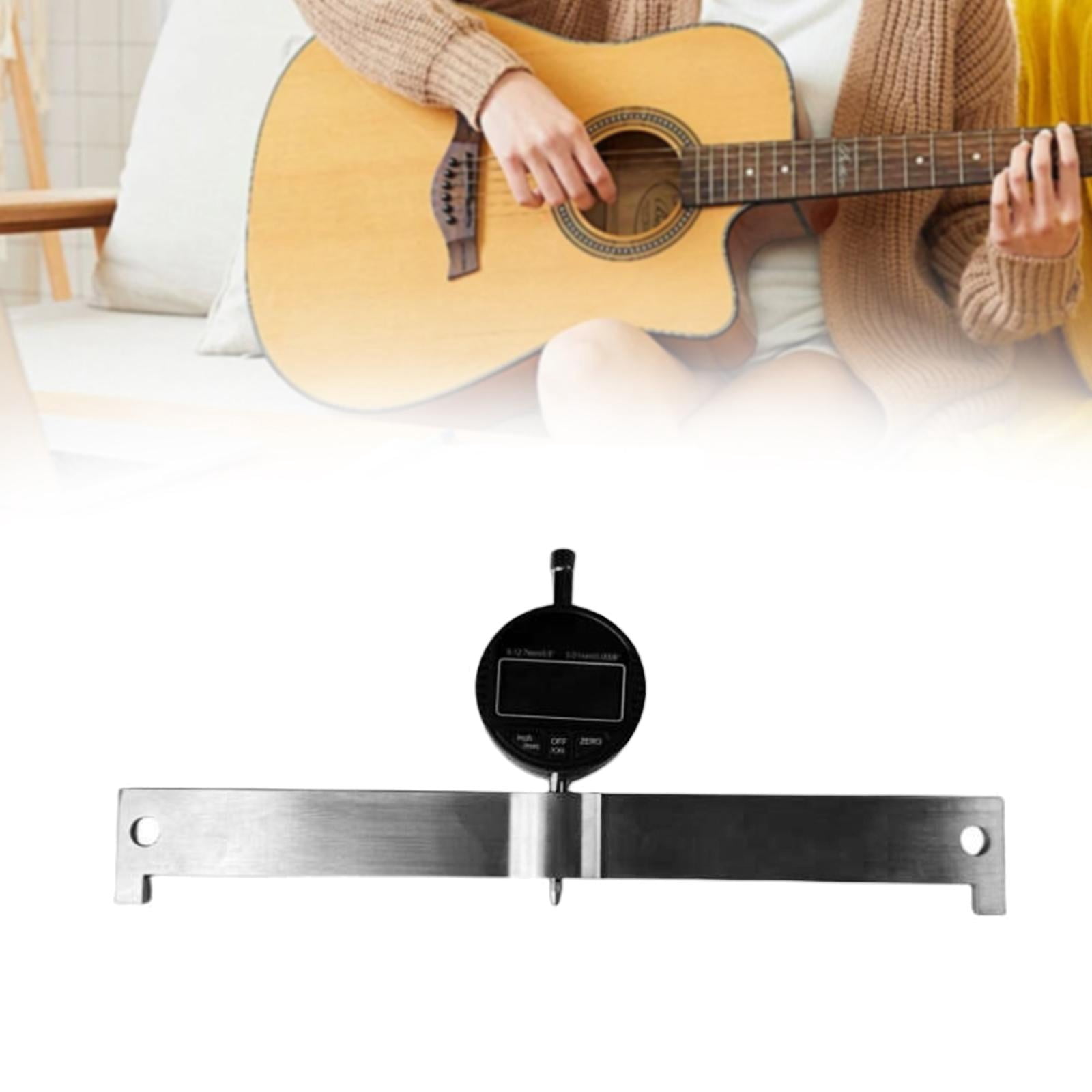 LeeQinersw Guitar Leveling Digital Ruler for Luthier/Acoustic Guitar Maker Guitar Accessory