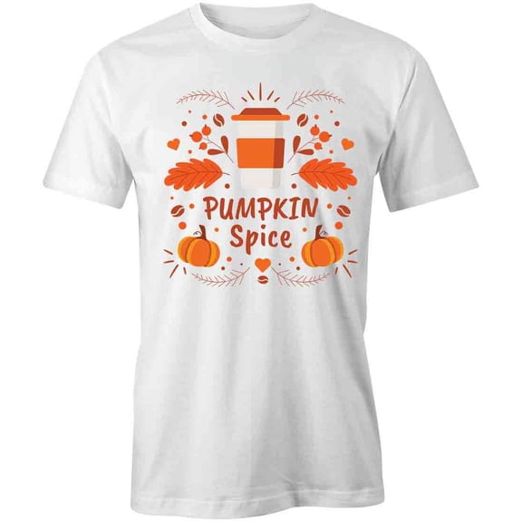 Pumpkin Spice T-Shirt | Cool Fall White Tee Gift
