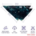 thumbnail image 2 of Constellation Breathable Chiffon Pet Scarf Set of 2 - Translucent Light Collars for Dogs and Cats - 40.6x40.6x58/16x16x22.8in, 53.3x53.3x76.2/20.9x20.9x30 in, 2 of 5