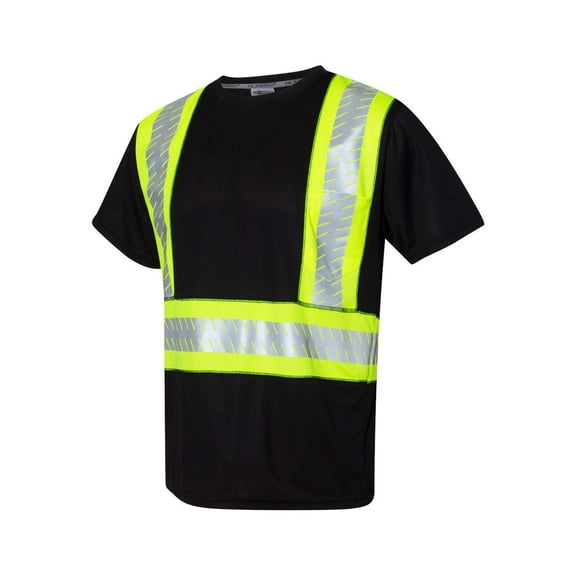 Kishigo EV Series Enhanced Visibility Contrast Pocket T-Shirt B200-204