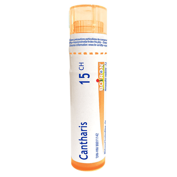 Boiron Cantharis 15CH – Homeopathic Medicine for Temporary Symptoms – 4g Tube