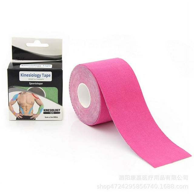 Cinta de ejercicio Parche para el pecho Parche muscular Terapia de ejercicio Magnético 5cm * 5m