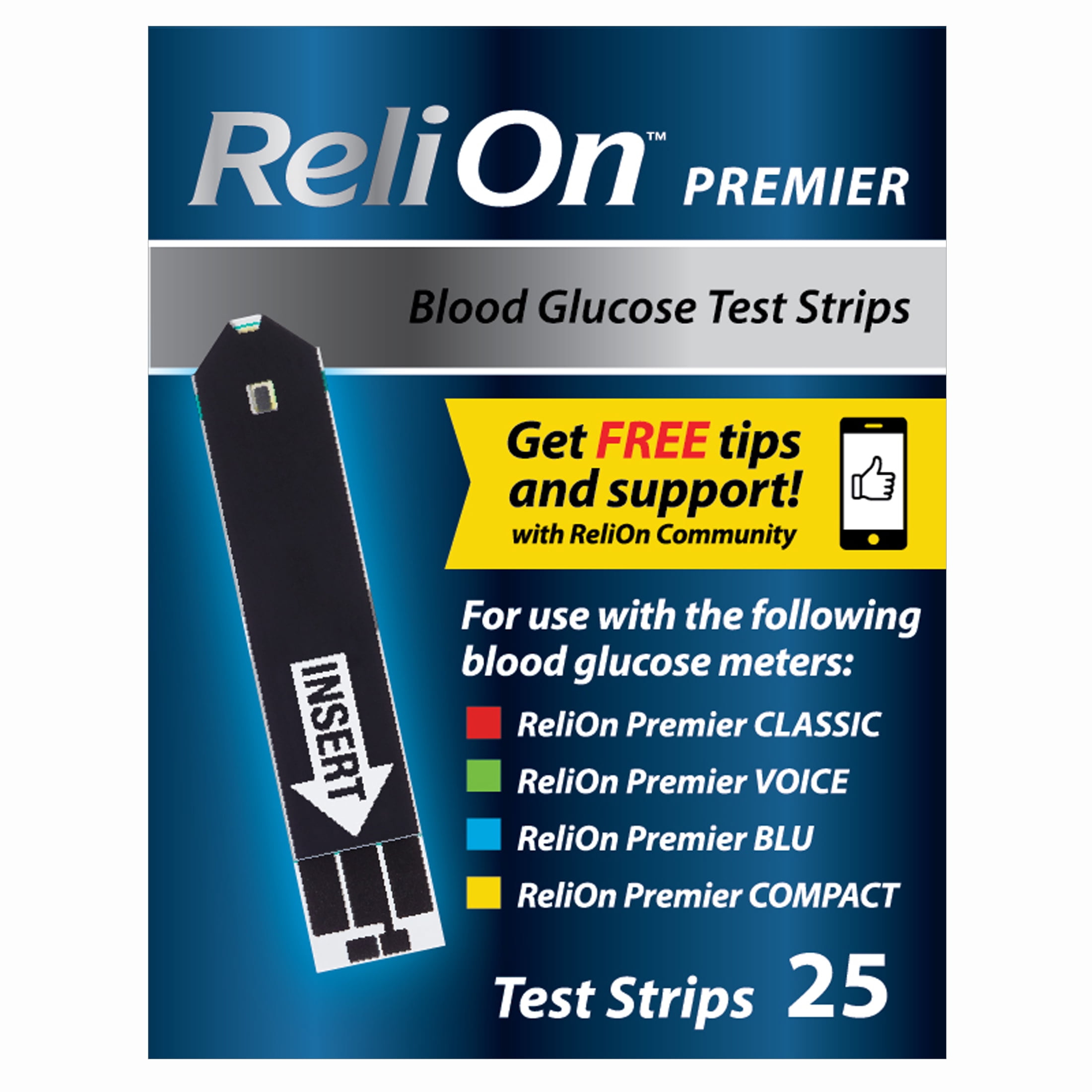 ReliOn Classic Blood Glucose Meter Bundle