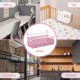 thumbnail image 3 of Multifunctional Hanging Storage Rack Metal Basket for Bedside Bunk Bed Dormitory and Office Use, 3 of 6