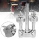 thumbnail image 1 of Piezas de batería de jazz, soporte de batería Kit de batería de montaje de batería de percusión de 2 vías construido para precisión, 1 of 12