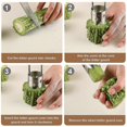 thumbnail image 4 of 2025 Upgrade 304 Stainless Steel Core Remover, T-Type Fruit & Vegetable Corer, Red Bell Pepper Seed Corer, Universal Kitchen Gadget, 4 of 5