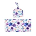 thumbnail image 3 of Manta Con Estampado Floral Safe Stretch Wrap Swaddle Soft Swaddle Blanket Plegable Colorful Recepción Manta Recién Nacido Stretch Wrap Swaddle Para Niños Minnieouse BA000691-02, 3 of 7