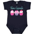thumbnail image 3 of Inktastic Team Cupcake Happy Cupcakes Boys or Girls Baby Bodysuit, 3 of 5
