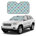 thumbnail image 4 of Bingfone Modern Ice Cream Car Windshield Sunshade,Sun Foldable Sun Shield Sun Visor for Car - Small, 4 of 8