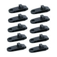 thumbnail image 3 of koolsoo 10x Tarp Clips Heavy Duty Tent Clamps Lightweight Versatile Reusable Lock Grip Awning Fixed Clips for Boat Tarps Truck Covers Black, 3 of 8