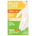Curad Basic Care Large/Extra Large Vinyl Exam Gloves, 100 count