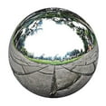 thumbnail image 2 of Material de acero inoxidable espejo forma forma forma Frontones decorativos Casa de 15cm, 2 of 8