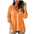 thumbnail image 2 of Neewe Hoodies for Women Sweatshirt Zip Up Hoodie Fall Fashion 2026 Trendy Long Sleeve Drawstring Winter Clothing Outfits, 2 of 7