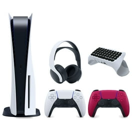 Sony Playstation 5 Disc Version Console with White PULSE 3D