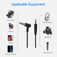 thumbnail image 1 of Audífonos Cable auxiliar de 1,5 m, cable estéreo macho de 2,5 mm a 3,5 mm, cable de audio para auriculares Bose OE2 Universal Accesorios Electrónicos, 1 of 6