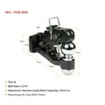thumbnail image 5 of Mytee Products Pintle Hitch with 2-5/16-Inch Trailer Ball & Towing Parts & Sets 8 Ton Tow Capacity, 5 of 9