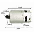 thumbnail image 3 of 14.4v 13 Teeth Motor For Bosch Gsr Gsr14.4-2-li Psr14.4 Li-2 Durable Drill Motor Spare Parts Metal Power Tools Spare Parts Cisea Accessories, 3 of 4