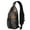 Halloween Spider Webs, variant on Sling Backpack,Halloween Spider Webs Crossbody Bag with Water Bottle Holder,Waterproof Sling Bag for Men/Women with Chest Phone Holder for Hiking,Travel