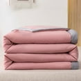 thumbnail image 4 of Fiudx Liquidación De Ahorros De Verano Edredón De Algodón Ligero Lavable A Máquina: Ideal Para Habitaciones Con Aire Acondicionado, Comodidad Fresca Para todas Las Estaciones, Fácil Cuidado, 4 of 7