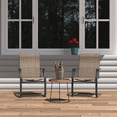 thumbnail image 5 of Amopatio Patio Chairs Set of 2, Outdoor Dining Chairs for All Weather, Breathable Garden Outdoor Furniture for Backyard Deck, 5 of 7